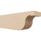 Ekena Millwork 6in. W x 8in. H x 24in. L Del Monte Woodgrain TimberThane Rafter Tail, Primed Tan RFTUR06X08X24DELRCPR - alternate 1